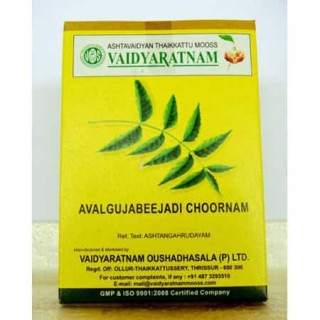 Vaidyaratnam Avalgujabeejadi Choornam, Ayurvedic Powder, 100g